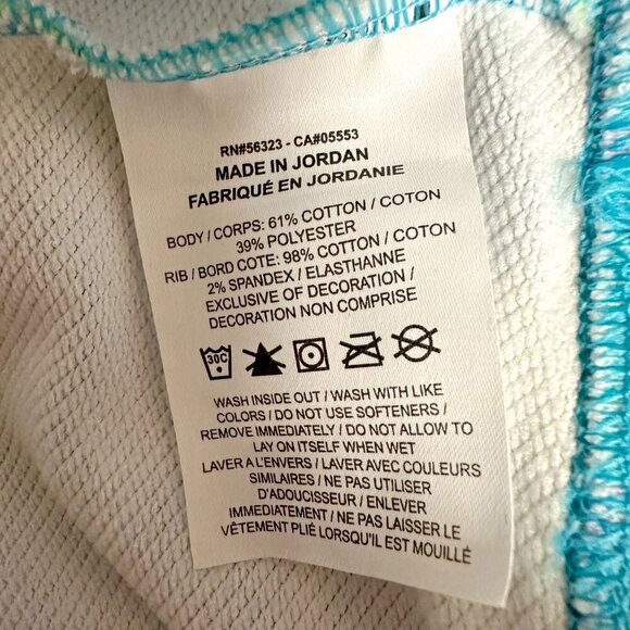 Nike Get Fit French Terry Tie-Dye Training Hoodie - Picture 7 of 9